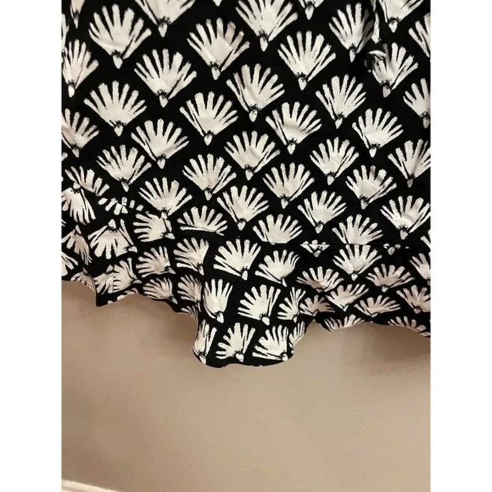J.CREW‎ Women Beautiful Curved Ruffle Hem Midi Dress Lightweight Size 4 MSRP $98